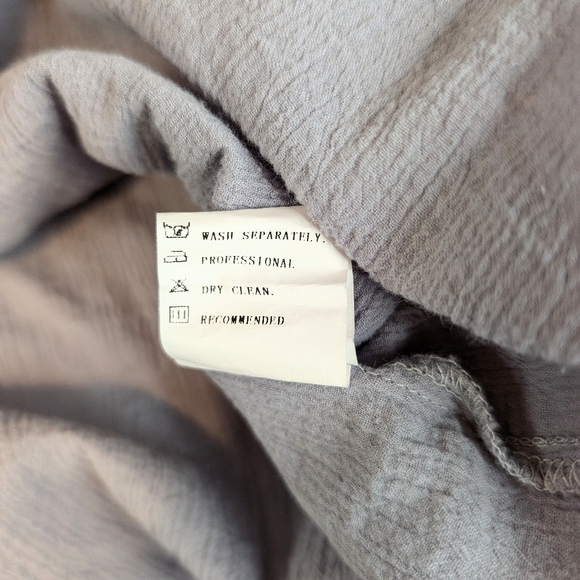 Just Fashion Now tunic xl crochet style around neck greyish color - Picture 6 of 8